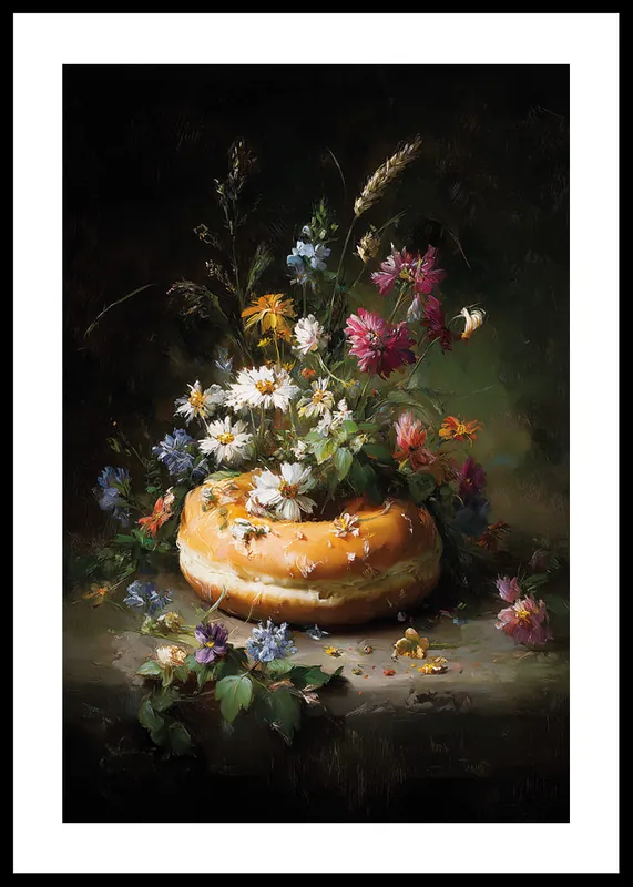 Finale Aktion Petals and Pastries Poster