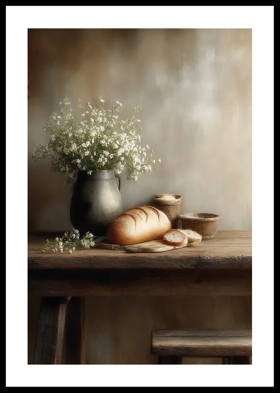 Nur Für Kurze Zeit Farmhouse Charm Poster