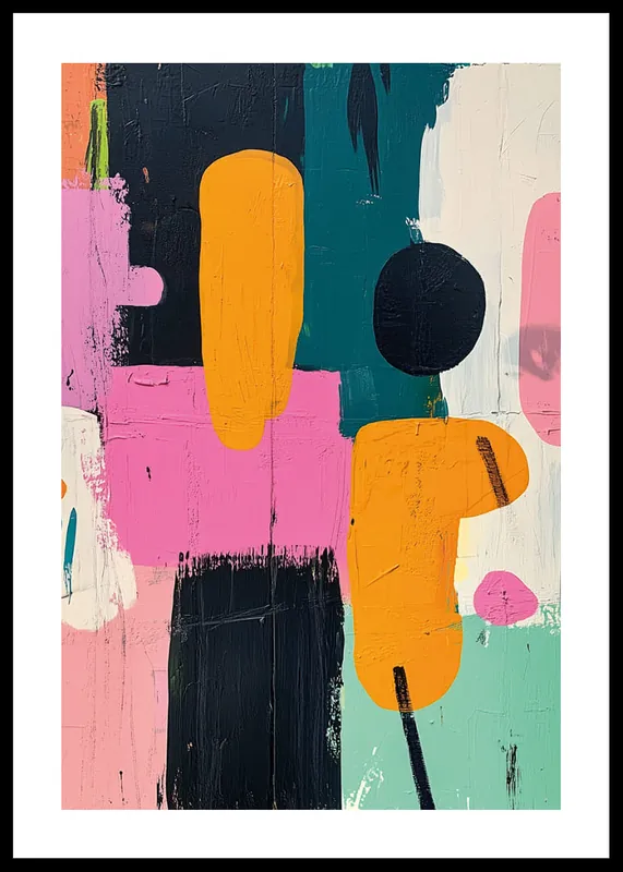 Vivid Abstract Enchantment Poster Neue Ware