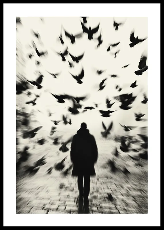 Whispers In Flight Poster Gratis Versand