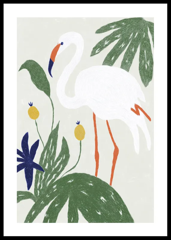 Expressversand Flamingos Oasis Poster
