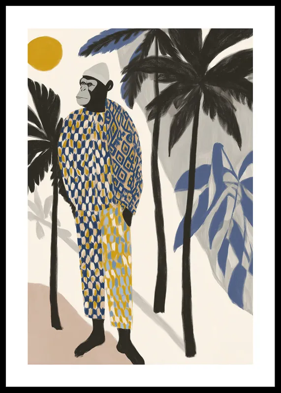 Primate Elegance Poster Must-Have