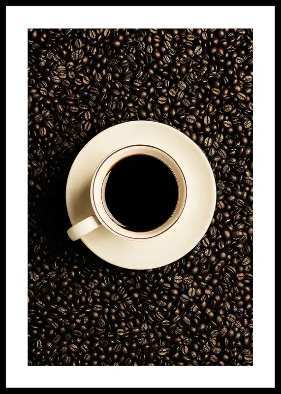 Kostenloser Versand Beans And Brew Poster