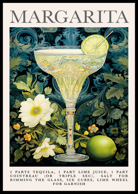 Art Of Classic Margarita Poster Begrenztes Angebot