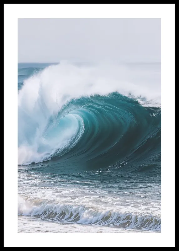 Waves Embrace Poster Top-Seller