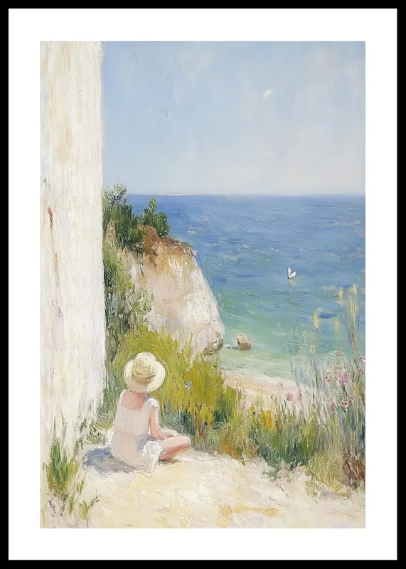 Sale Meditative Seaside Horizon Poster