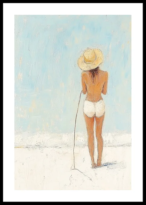 Expressversand Beachside Solitude Poster