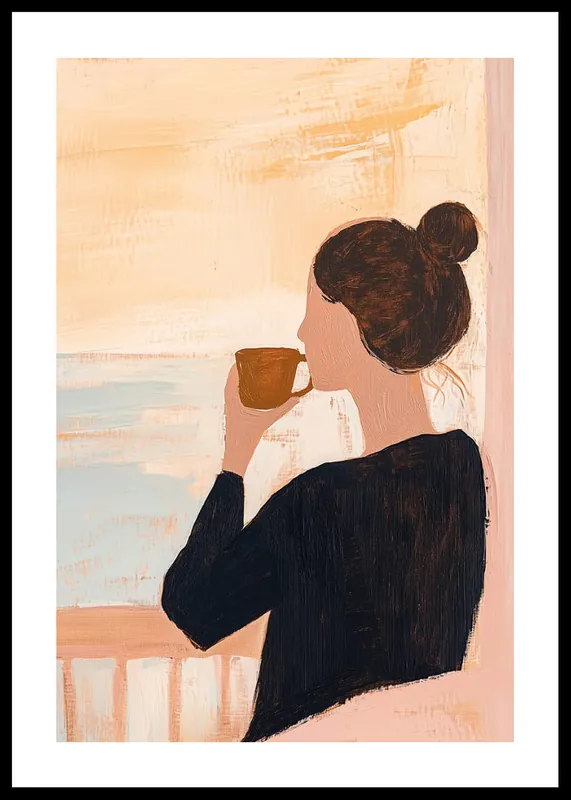 Morning Serenity Poster Highlight