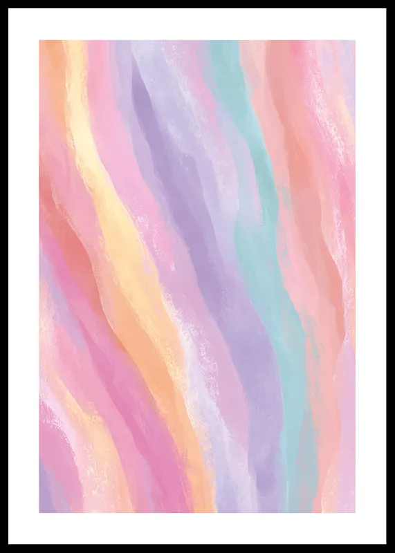 Billig Aurora Waves Poster