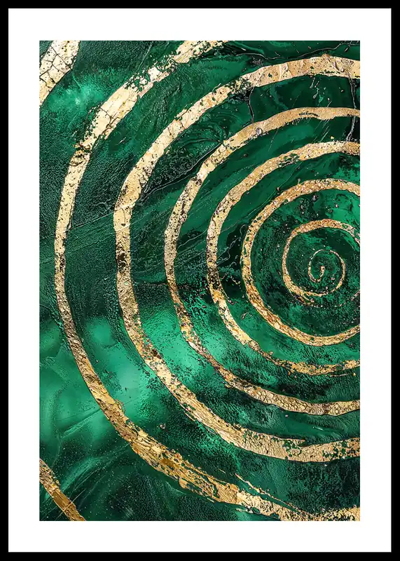 Golden Spiral Dreams Poster Online Kaufen