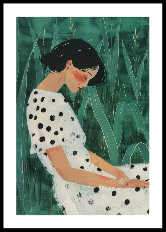 Emerald Serene Solitude Poster Solange Der Vorrat Reicht