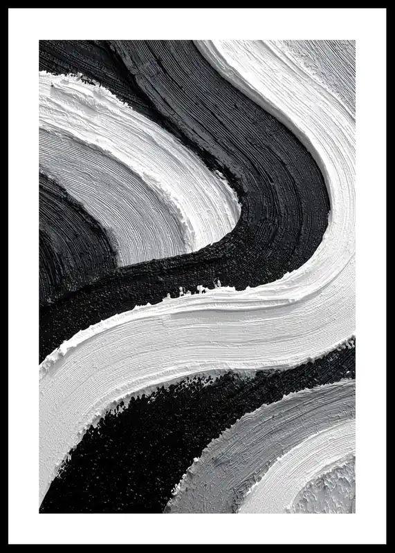 Günstig Grayscale Harmony Poster