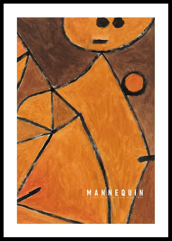 Jetzt Bestellen Mannequin By Paul Klee Poster