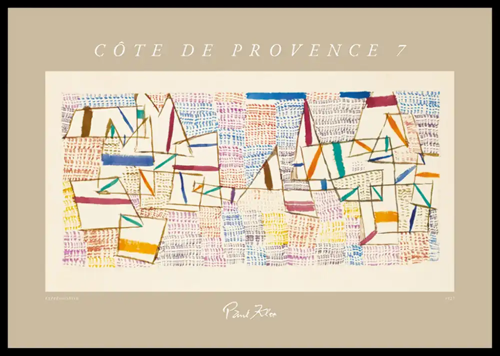 Neuheit Côte De Provence 7 By Paul Klee Poster