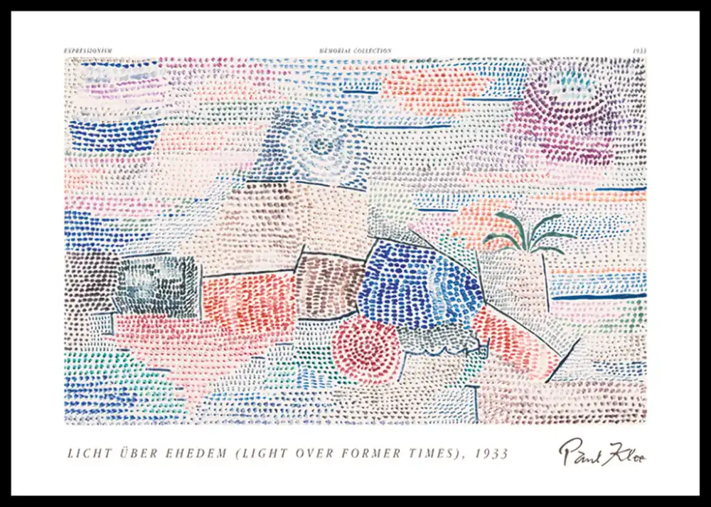Beliebt Licht über Ehedem By Paul Klee Poster