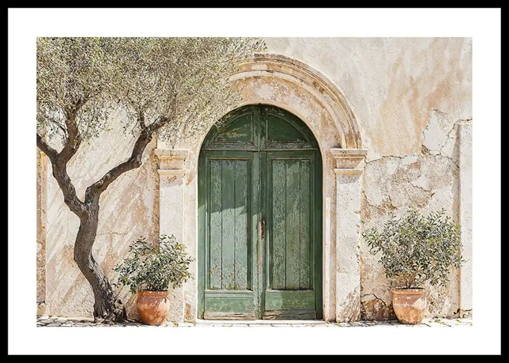 Verdant Entryway Poster Nur Heute