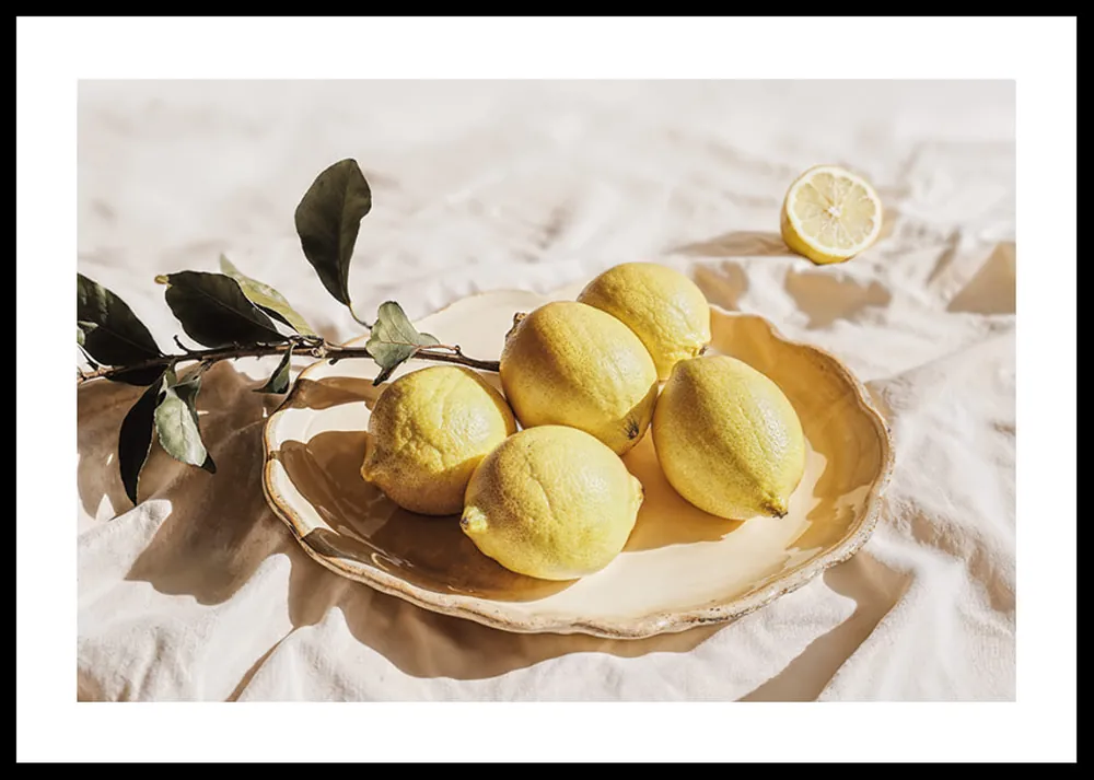 Markenware Lemon Harmony Poster