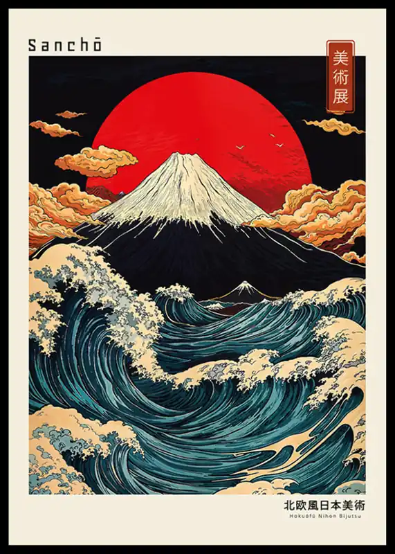 Abverkauf Sancho Japandi Poster