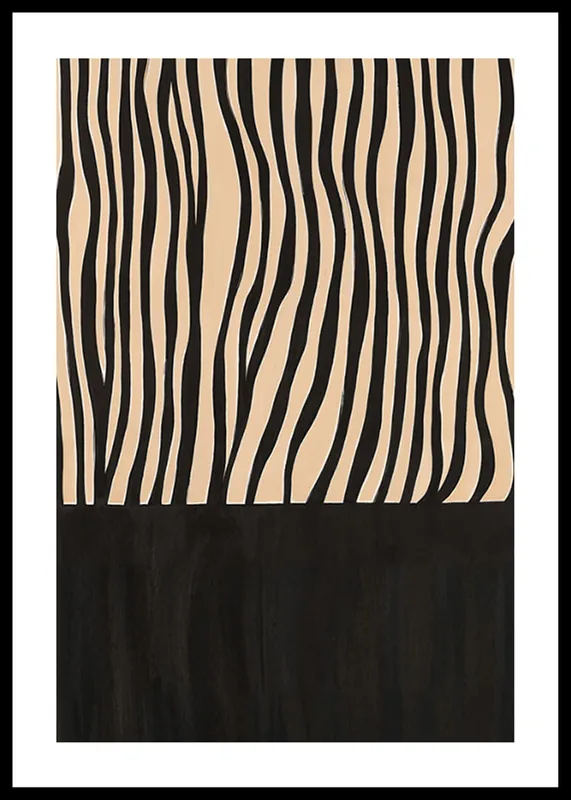 Top-Seller Zebra Serenade Poster