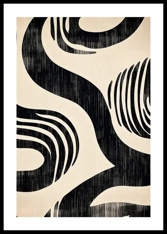 Textured Elegance Poster Schneller Versand