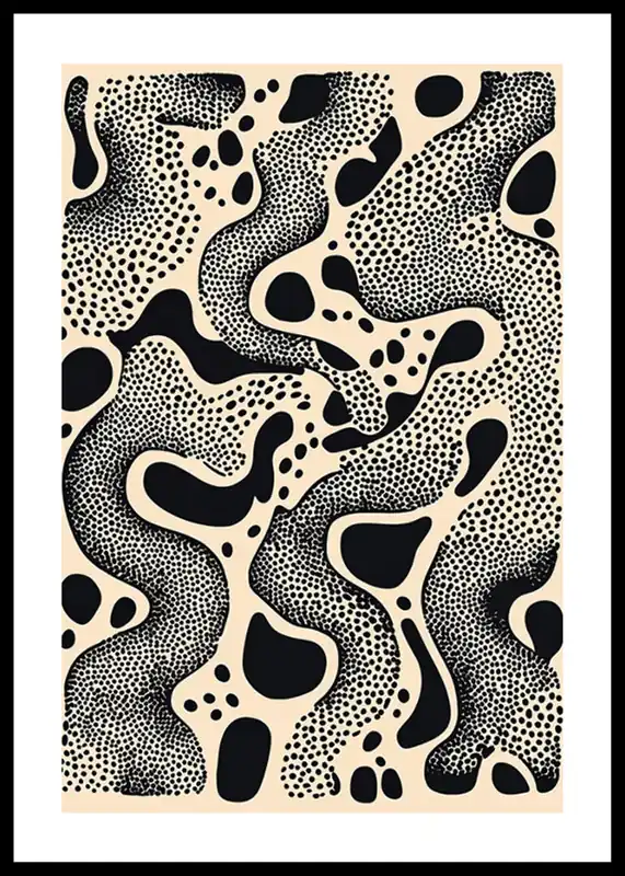 Mesmeric Flow Poster Bestseller