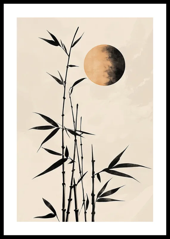 Ethereal Bamboo Poster Versand Am Gleichen Tag