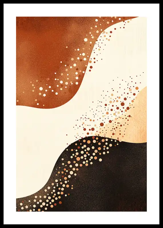 Gratis Versand Earthly Flow Poster