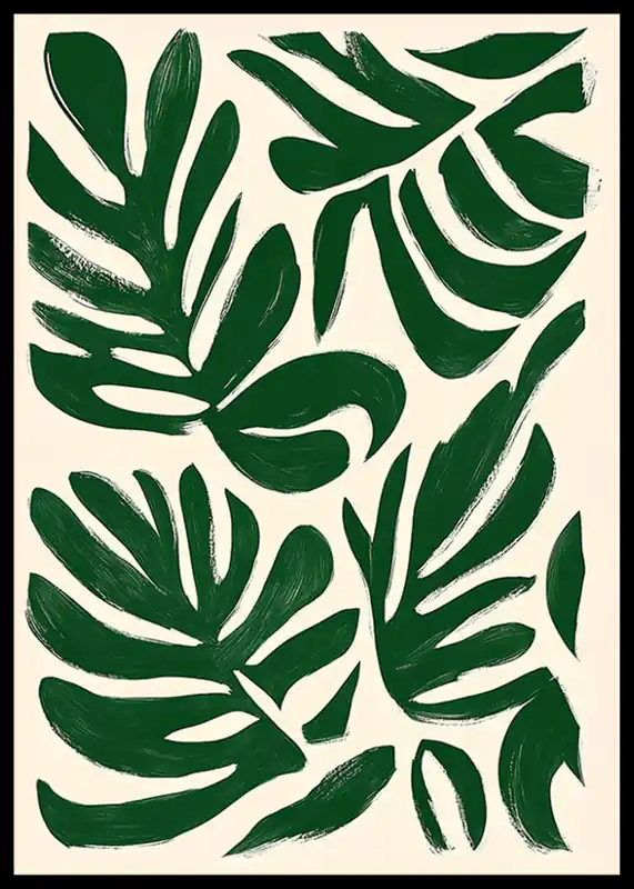 Solange Der Vorrat Reicht Leafy Serenity Poster