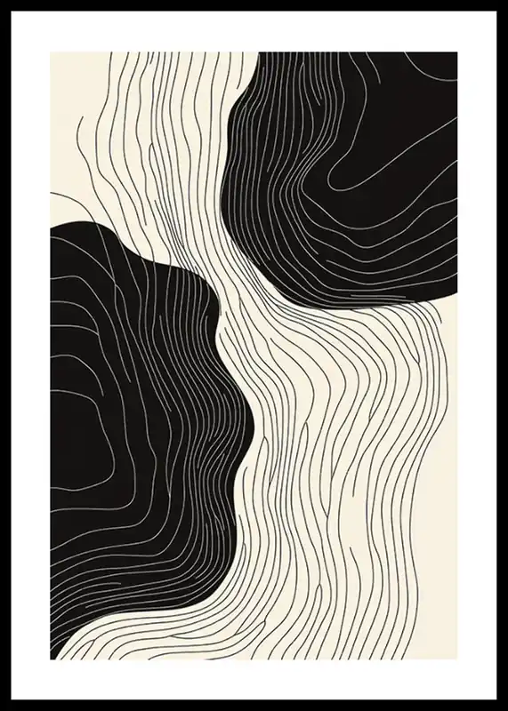 Rabatt Fluid Symmetry Poster