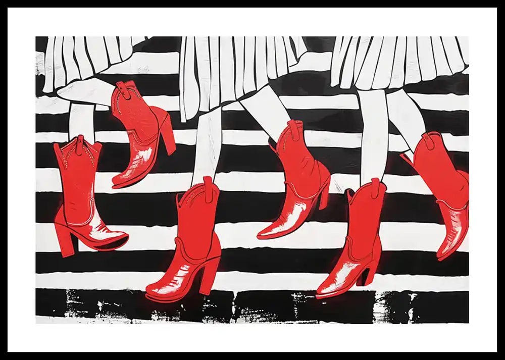 Direktkauf Stripes And Soles Poster