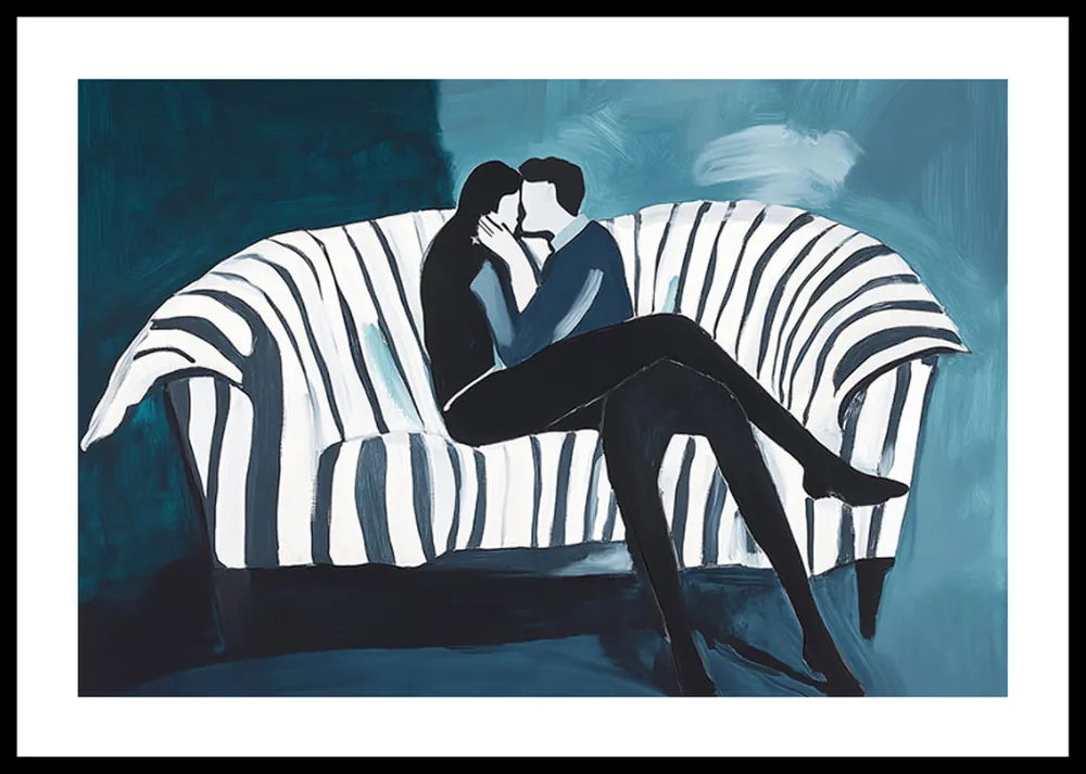 Embrace In Abstraction Poster Neu Im Sortiment