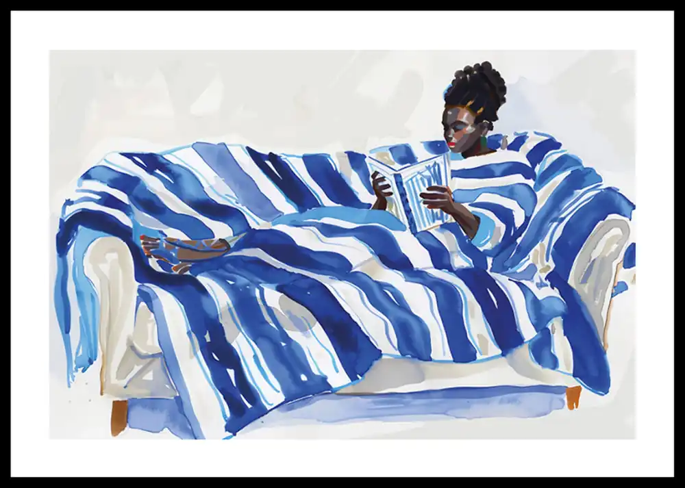 Garantierte Lieferung Couchside Calm Poster