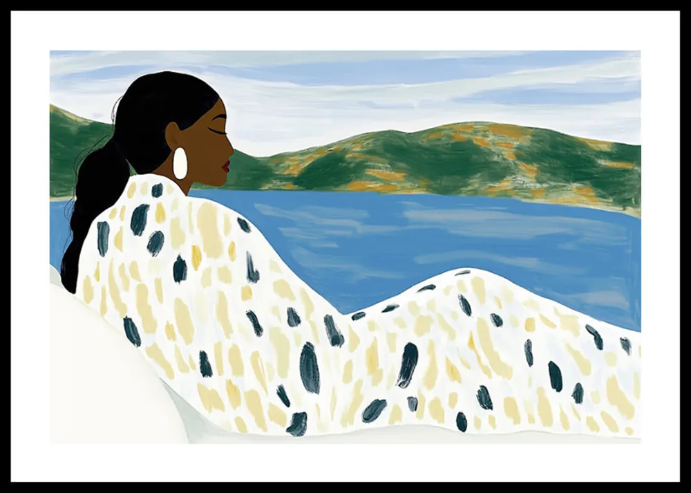 Solange Der Vorrat Reicht Lakeside Elegance Poster