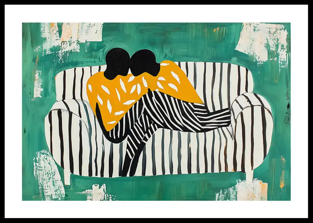 Kostenfreie Lieferung Lounge Love Poster