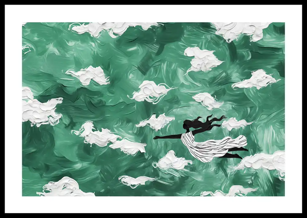 Schnäppchen Emerald Flight Poster