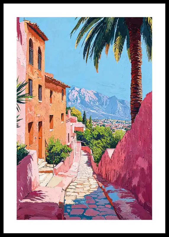 Neuheit Mediterranean Dreamscape Poster
