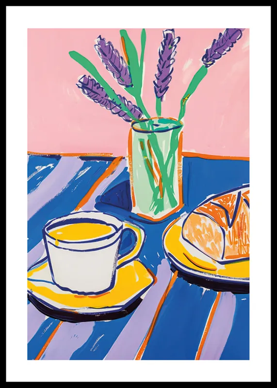 Lavender Delight Poster Garantierte Lieferung