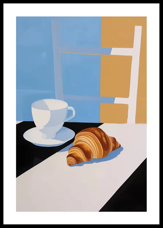 Urban Breakfast No1 Poster Versand Am Gleichen Tag