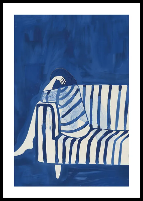 Direkt Vom Hersteller Blue Reflections Poster