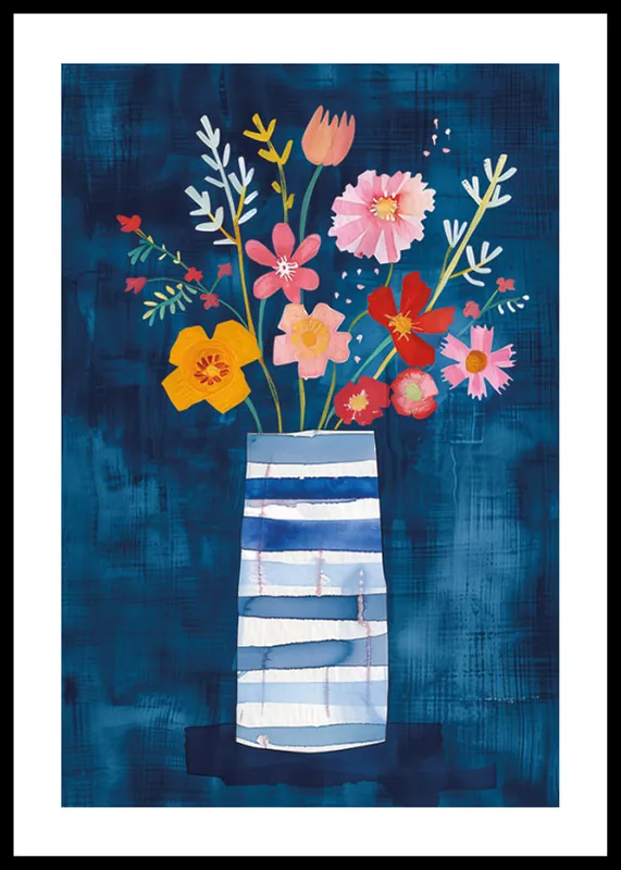 Midnight Bouquet Poster Neu