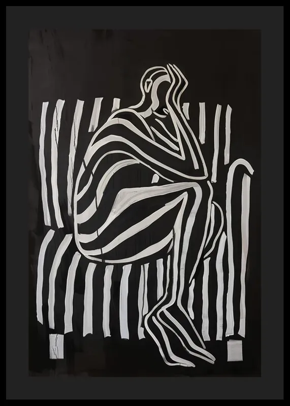 Artful Contrast Poster Heißes Angebot