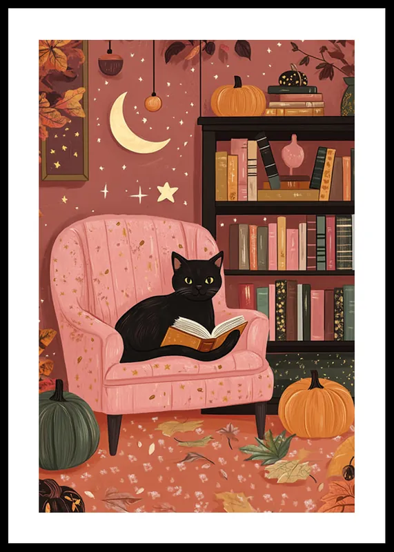 Kostenloser Rückversand Feline Fairytale Poster