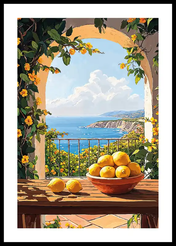 Mediterranean Serenity Poster Bestpreis