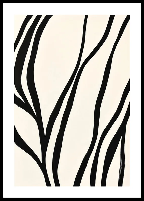Flowing Lines Poster Angebot
