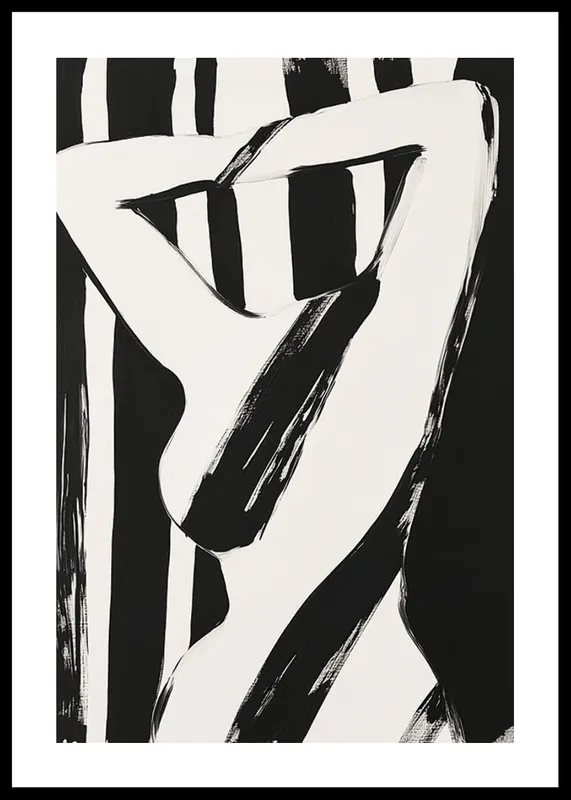 Kostenfreie Lieferung Fluid Striping Poster