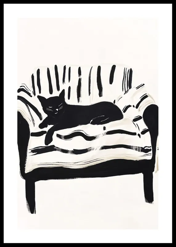 Feline Tranquility Poster Sonderangebot