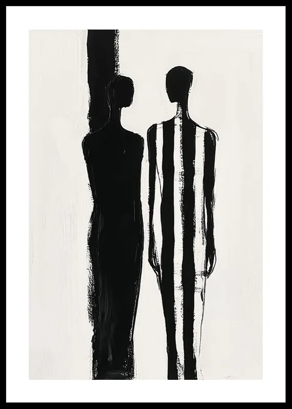 Neuheit Monochrome Presence Poster