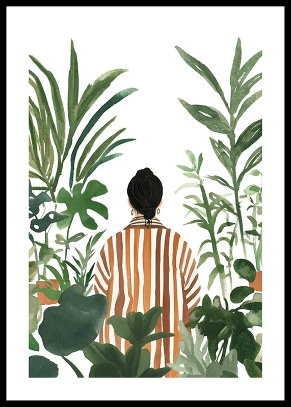 Kostenloser Rückversand Jungle Calm Poster