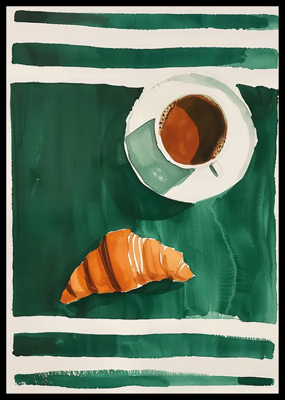 Direkt Vom Hersteller Croissant Charm Poster