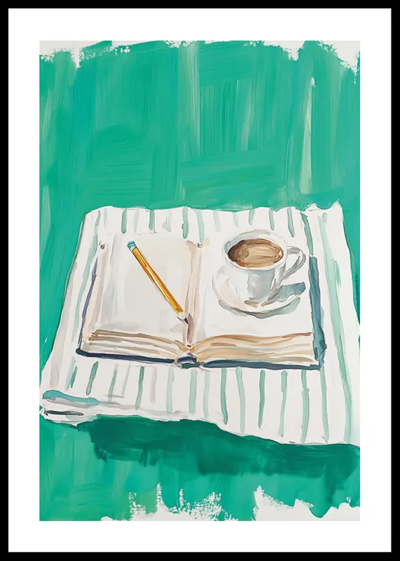 The Writers Pause Poster Neue Ware